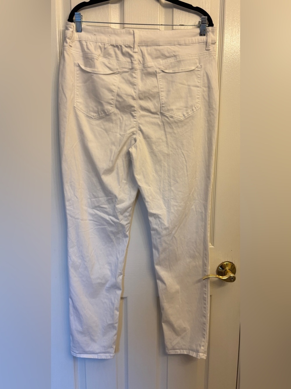 Chico’s White Soft White Jegging ~ Women’s 12/14 & Chico’s Size 2.5 - Picture 2 of 12